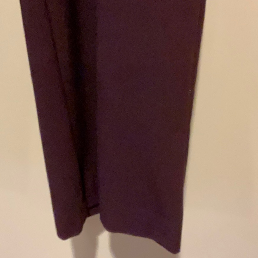 Roz & Ali Secret agentTummy Control cranberry maroon dress pants from dress barn - Picture 3 of 12